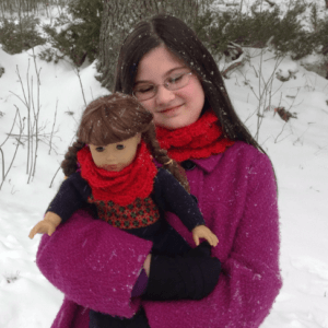 Handmade Girl's Infinity Scarf