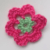 Pink and Green Barrette
