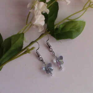handmade spring butterfly earrings
