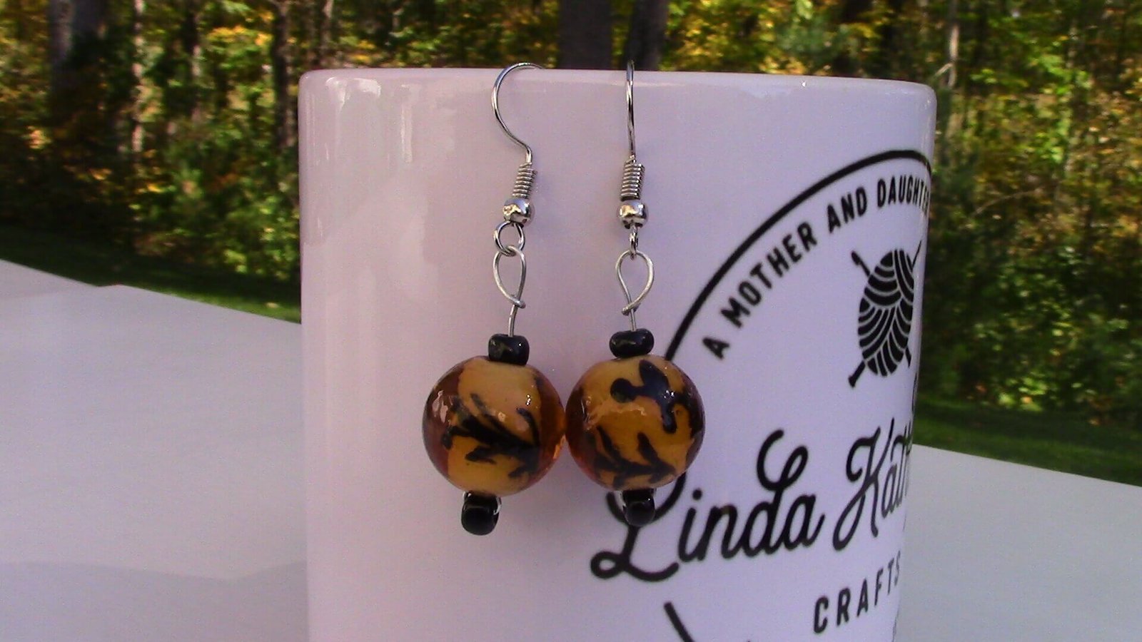 LIMITED EDITION Elegant Autumn Dangle Earrings