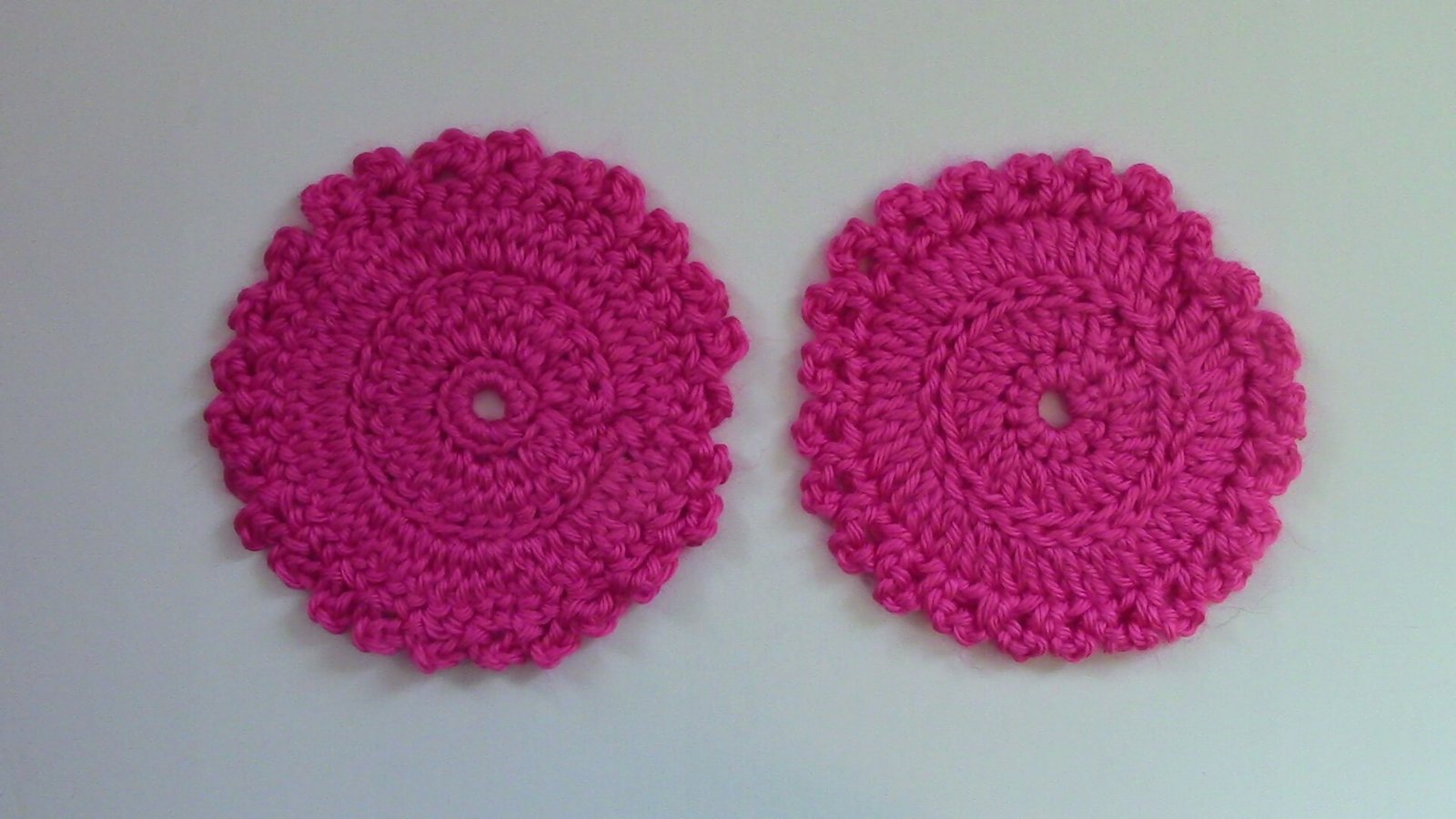 Crocheted Spring Coasters Easter Gift - set of 3 - Image 5