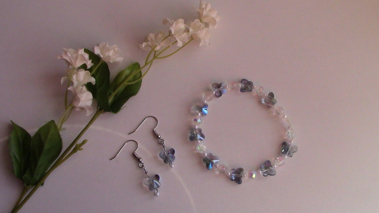 Handmade Spring Butterfly Dangle Earrings - Image 5