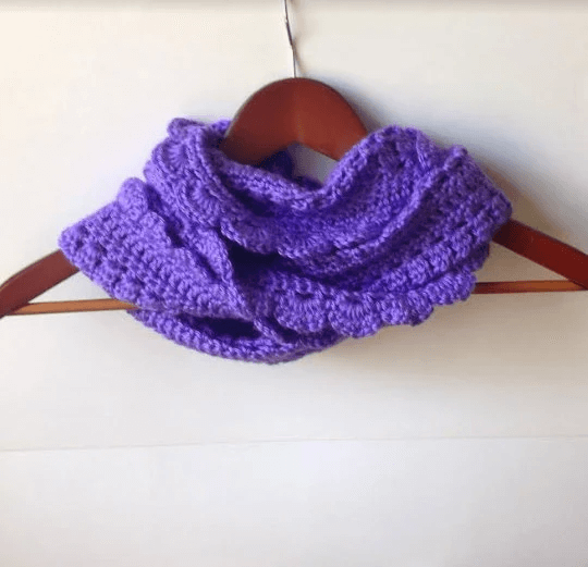 Handmade Matching Girl and Doll Infinity Scarf Set - Image 4