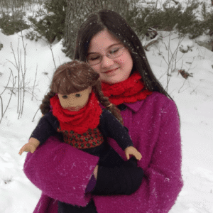 Handmade Girl's Infinity Scarf
