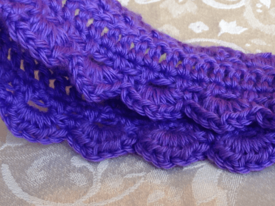 Handmade Doll's Infinity Scarf - Image 3